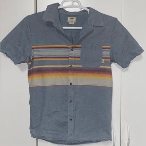 Vans button up shirt size M